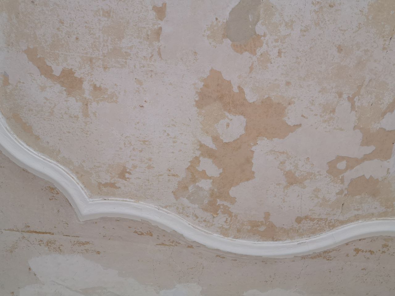 My Ceiling before renovation